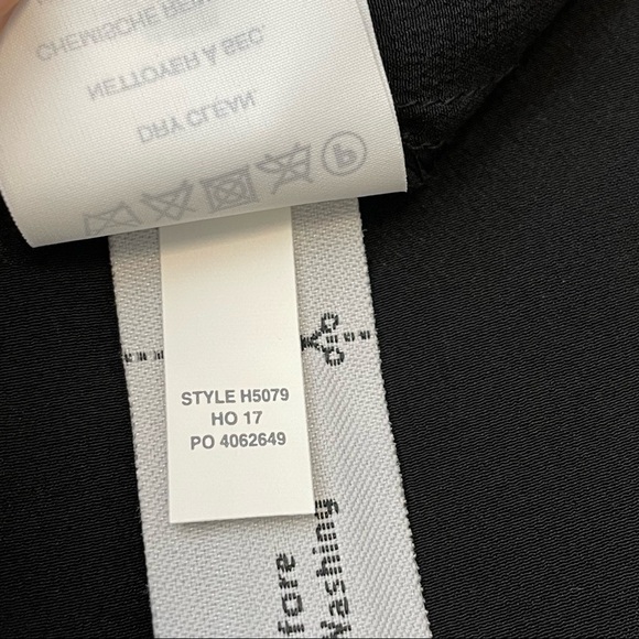 Madewell Silk Stitched Tie Back Top Medium Style H5079 - Picture 7 of 7